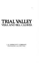 Cover of Trial Valley by Vera Cleaver