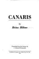 Cover of Canaris by Heinz Höhne