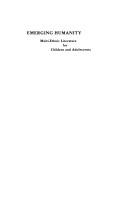 Cover of Emerging humanity; multi-ethnic literature for children and adolescents by Ruth Kearney Carlson