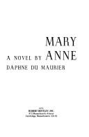 Front cover of Mary Anne by Daphne du Maurier