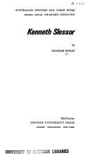 Cover of Kenneth Slessor by Graham Burns