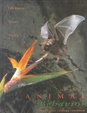 Cover of Animal behavior by Lee C. Drickamer