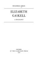 Cover of Elizabeth Gaskell by Winifred Gérin