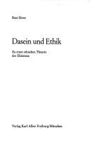 Front cover of Dasein und Ethik by Beat Sitter-Liver