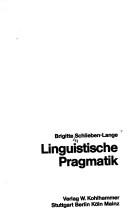 Front cover of Linguistische Pragmatik by Brigitte Schlieben-Lange