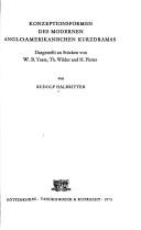Front cover of Konzeptionsformen des modernen angloamerikanischen Kurzdramas by Rudolf Halbritter