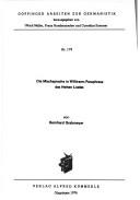 Front cover of Die Mischsprache in Willirams Paraphrase des Hohen Liedes by Bernhard Grabmeyer