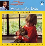 Cover of When a Pet Dies by Fred Rogers