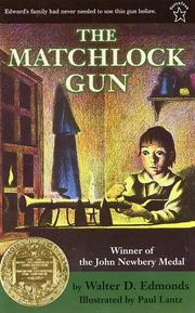 Cover of The matchlock gun by Walter D. Edmonds
