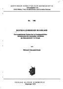 Front cover of Deutsch-Lehrbücher im Ausland by Waltraud Valynseele-Grosse