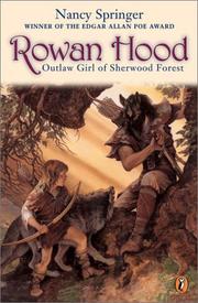 Cover of Rowan Hood by Nancy Springer