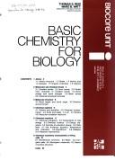 Cover of Basic chemistry for biology by Thomas S. Reid