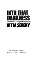 Cover of Into that darkness by Gitta Sereny