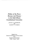 Front cover of Politics of the purse by Joyce Danziger Fishbane