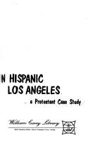 Front cover of The religious dimension in Hispanic Los Angeles by Clifton L. Holland