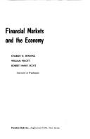 Front cover of Financial markets and the economy by Charles N. Henning