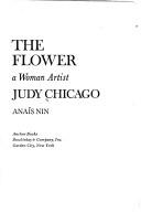 Cover of Through the flower by Judy Chicago