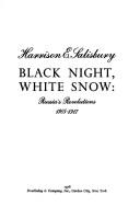 Cover of Black night, white snow by Harrison Evans Salisbury