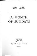 Front cover of A Month of Sundays by John Updike