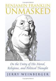 Cover of Benjamin Franklin Unmasked by Jerry Weinberger