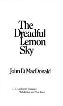 Cover of The Dreadful Lemon Sky by John D. MacDonald