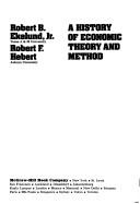 Front cover of A history of economic theory and method by Robert B. Ekelund Jr.