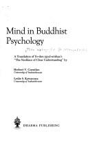 Front cover of Mind in Buddhist psychology by Tshe-mchog-gliṅ Ye-śes-rgyal-mtshan