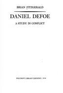 Cover of Daniel Defoe by Brian FitzGerald
