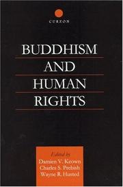 Front cover of Buddhism and human rights by Damien Keown