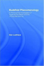 Front cover of Buddhist Phenomenology by Dan Lusthaus