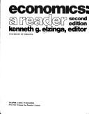 Cover of Economics, a reader by Kenneth G. Elzinga