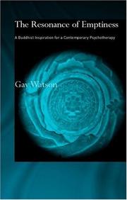 Cover of The Resonance of Emptiness by Gay Watson
