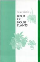 Front cover of The New York times book of house plants by Joan Lee Faust