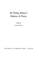 Front cover of Sir Philip Sidney's defense of poesy by Sir Philip Sidney