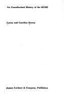 Front cover of An unauthorized history of the RCMP by Lorne Brown