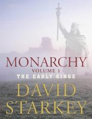 Front cover of The Monarchy of England by David Starkey