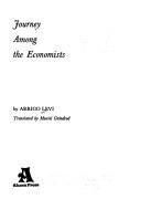 Front cover of Viaggio fra gli economisti by Arrigo Levi