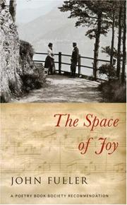 Cover of SPACE OF JOY by JOHN FULLER