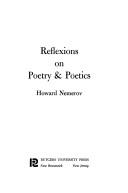 Front cover of Reflexions on poetry and poetics by Howard Nemerov