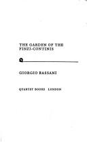 Cover of Il giardino dei Finzi-Contini by Giorgio Bassani