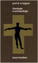 Front cover of Theologie is antropologie by W. Luijpen