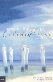 Cover of Collected poems, 1943-1995 by Gwen Harwood