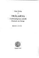Front cover of Trälarna i landskapslagarnas samhälle by Clara Nevéus