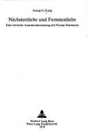 Front cover of Nächstenliebe und Fernstenliebe by Seong-Ui Kang