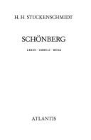 Cover of Schönberg by Hans Heinz Stuckenschmidt