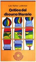 Cover of Crítica del discurso literario by Luis Núñez Ladevéze
