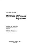 Front cover of Dynamics of personal adjustment by Harold W. Bernard