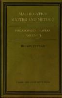 Cover of Philosophical papers by Hilary Putnam