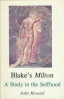 Cover of Blake's Milton by Howard, John