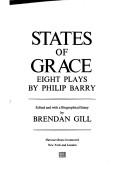 Front cover of States of grace by Barry, Philip